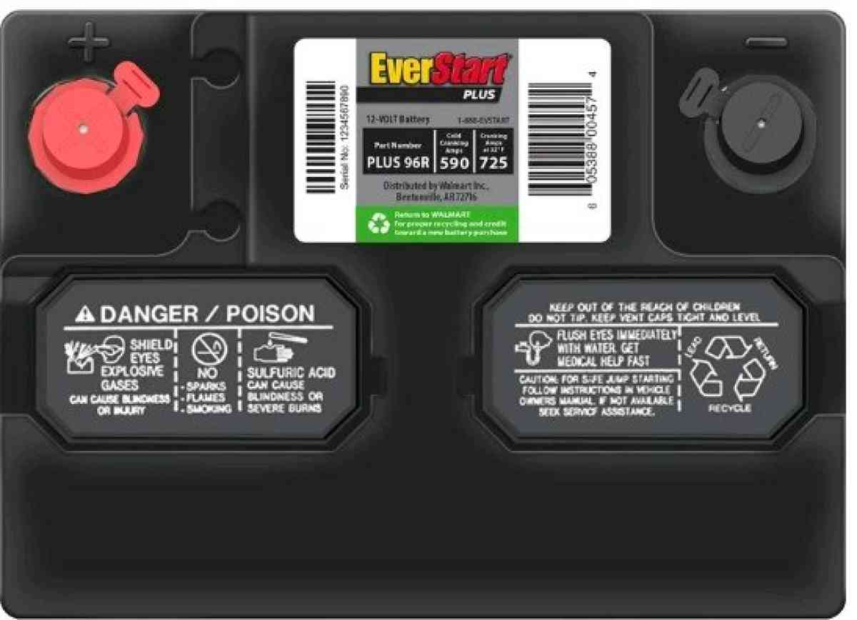 Brand New Everstart plus 96R Car battery - Grand Rapids, Ohio - FleaMarketBay