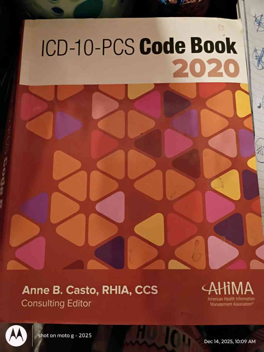 ICD 10 PCS Code Book 2020 - Saint Landry, Louisiana