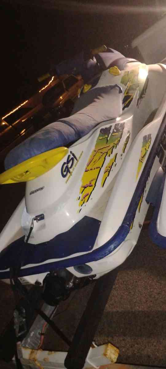 98 and 97 Seadoo Bombardier GSI and 15ft Trailer - Ventura, California - FleaMarketBay