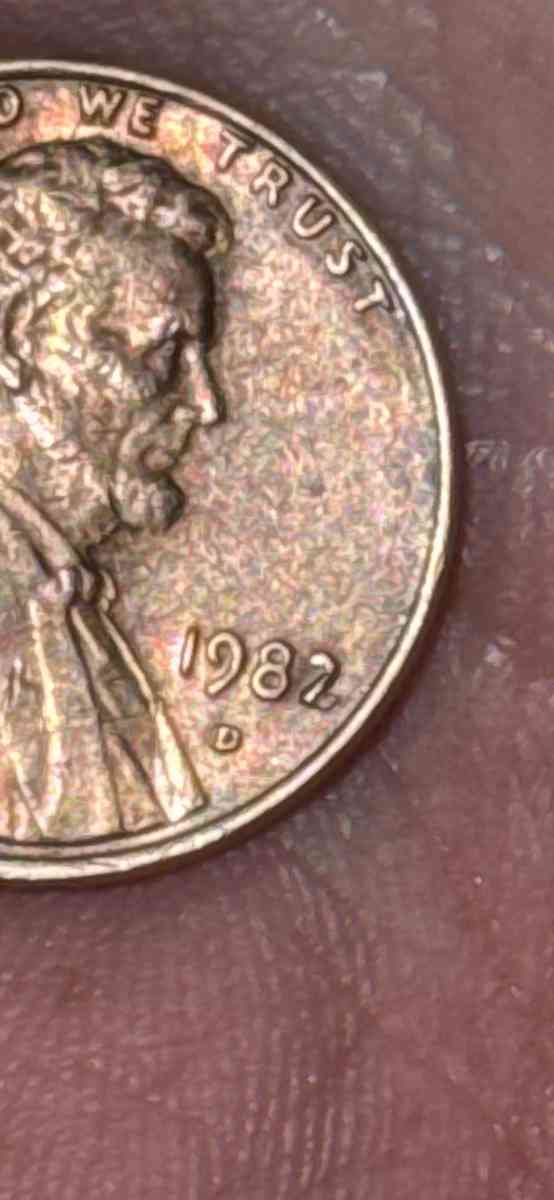 1982D small date bronze in transitional planchet - Holyoke, Massachusetts