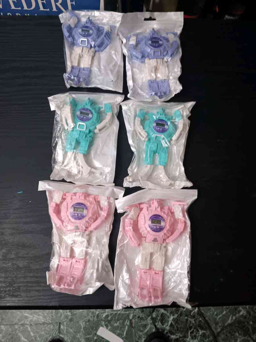 DIGITAL KID TRANSFORMING TOY ROBOT WATCHES - Bronx, New York - FleaMarketBay