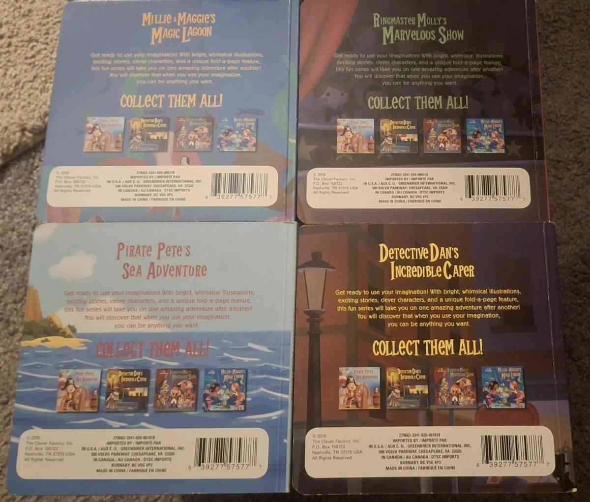 Fold a Page Collection Series Story Books - Camden, New Jersey - FleaMarketBay