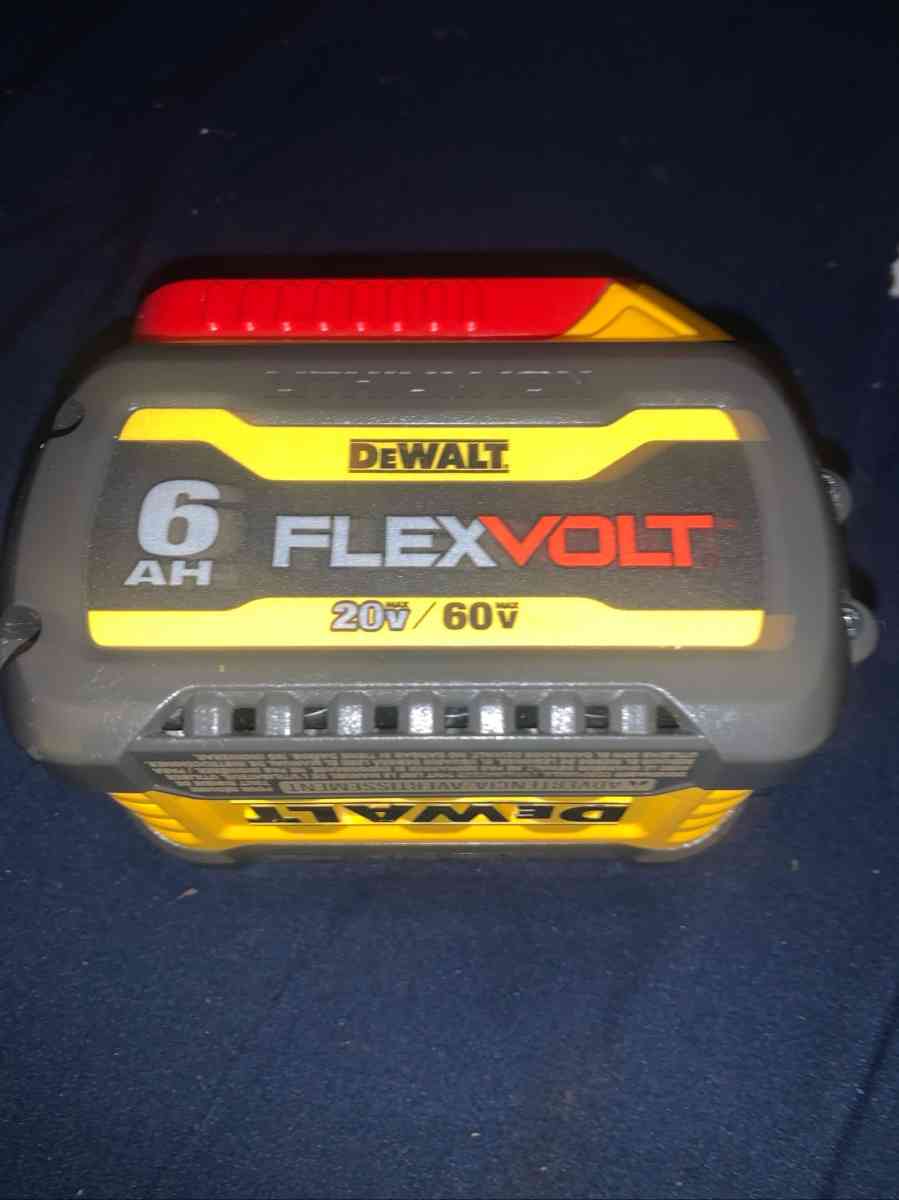 Dewalt DCB606 Flex Volt 20V 60V Max 6AH Battery - Campbellsville, Kentucky - FleaMarketBay
