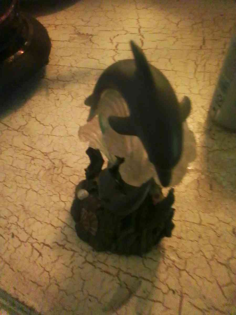 Dolphin Statue