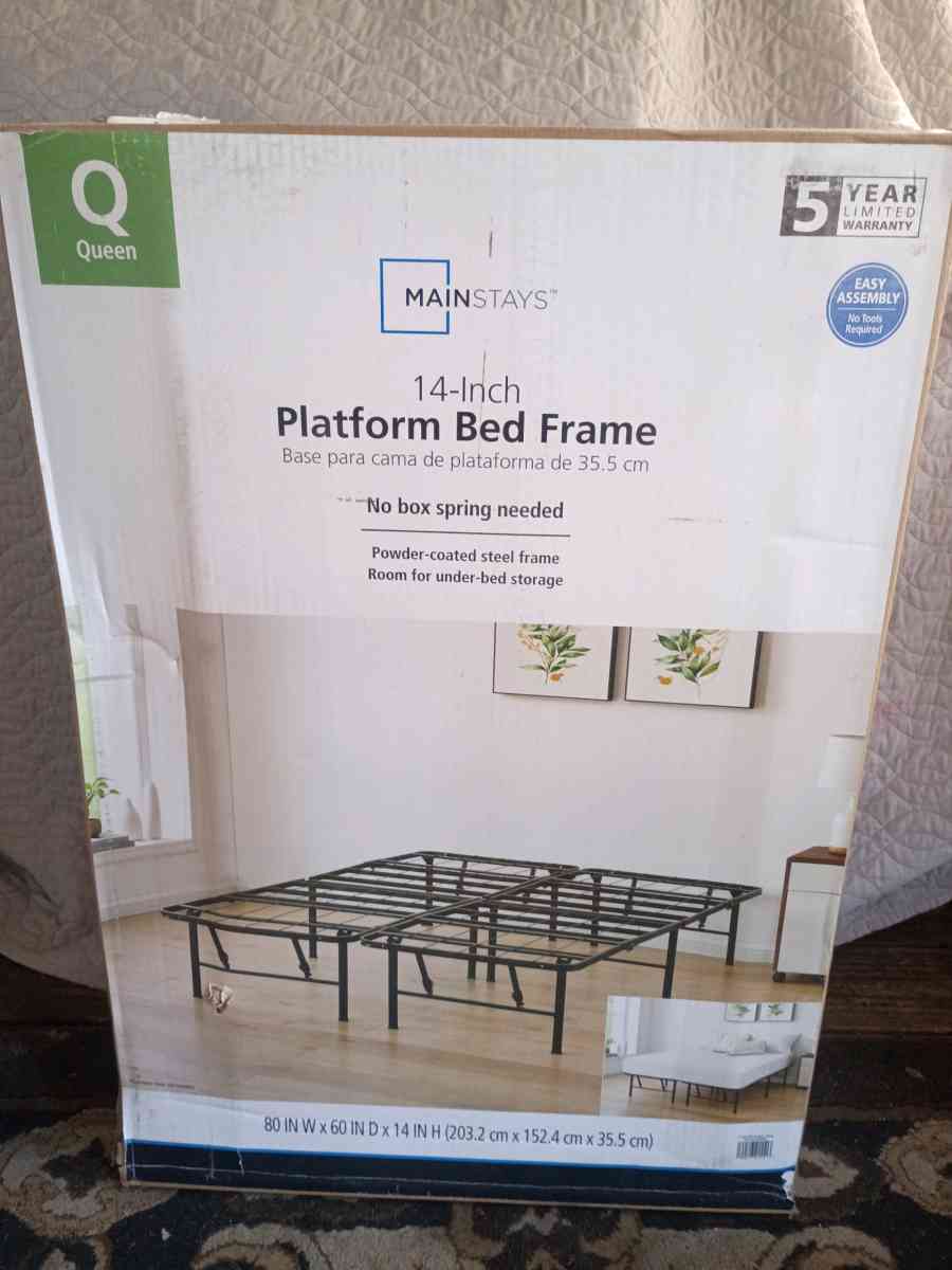 queen platform bed frame - Apopka, Florida