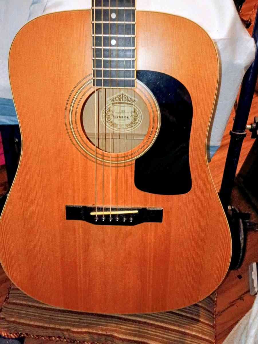 classic Washburn D series guitar - Cleveland, Tennessee - FleaMarketBay