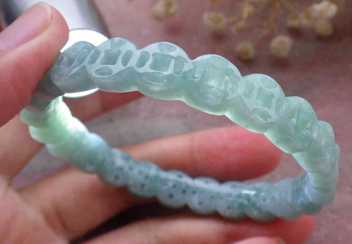 Certificate JADEITE green coin Bangle 55mm 6inches - Pasadena, California - FleaMarketBay
