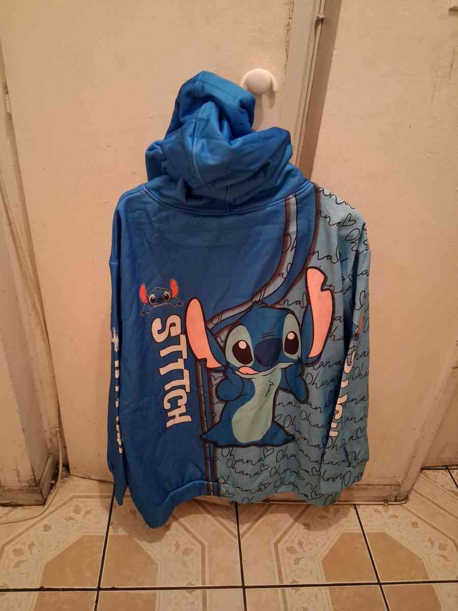 Disney Stitch Zipper Hoodie Sweatshirt Size XXL for Women - North Hollywood, California - FleaMarketBay