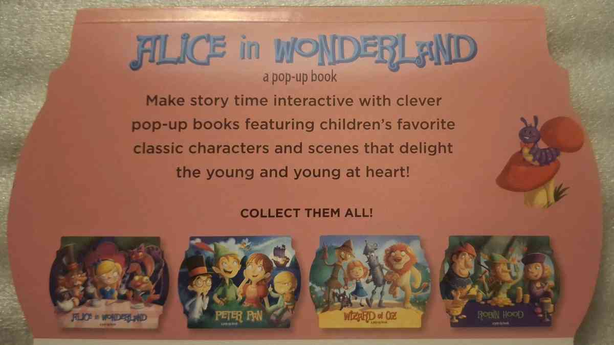 Alice in Wonderland a pop up book - Camden, New Jersey - FleaMarketBay