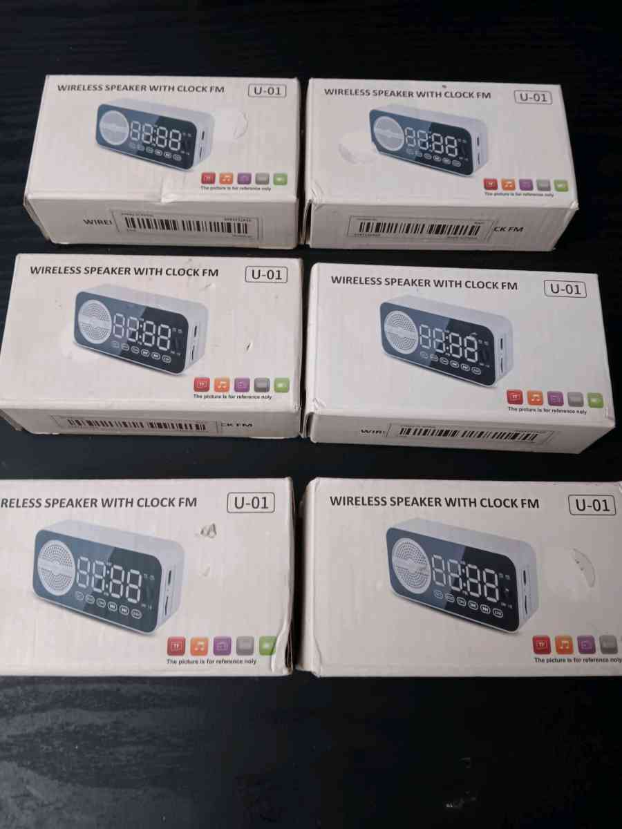 U01 WIRELESS SPEAKER ALARM CLOCK - Bronx, New York - FleaMarketBay