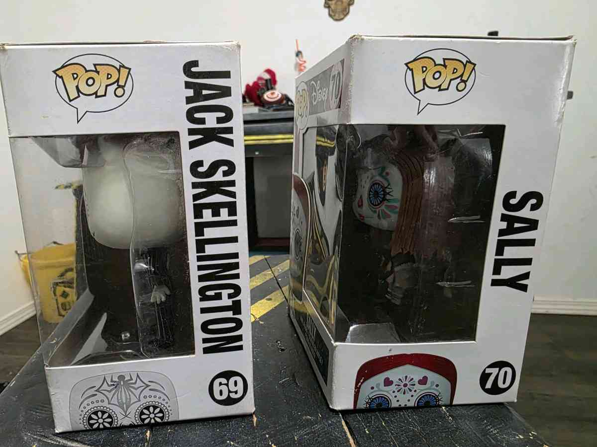 Disney Funko Pop Sally Jack 69 and 70 - Bernalillo, New Mexico - FleaMarketBay
