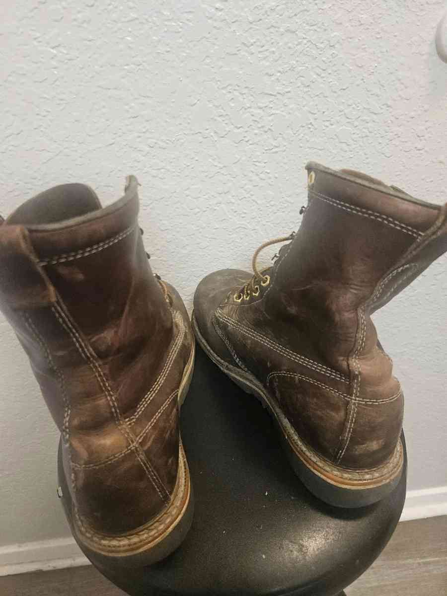 Thorogood Mens 8 Steel Toe Boots - Tulsa, Oklahoma - FleaMarketBay