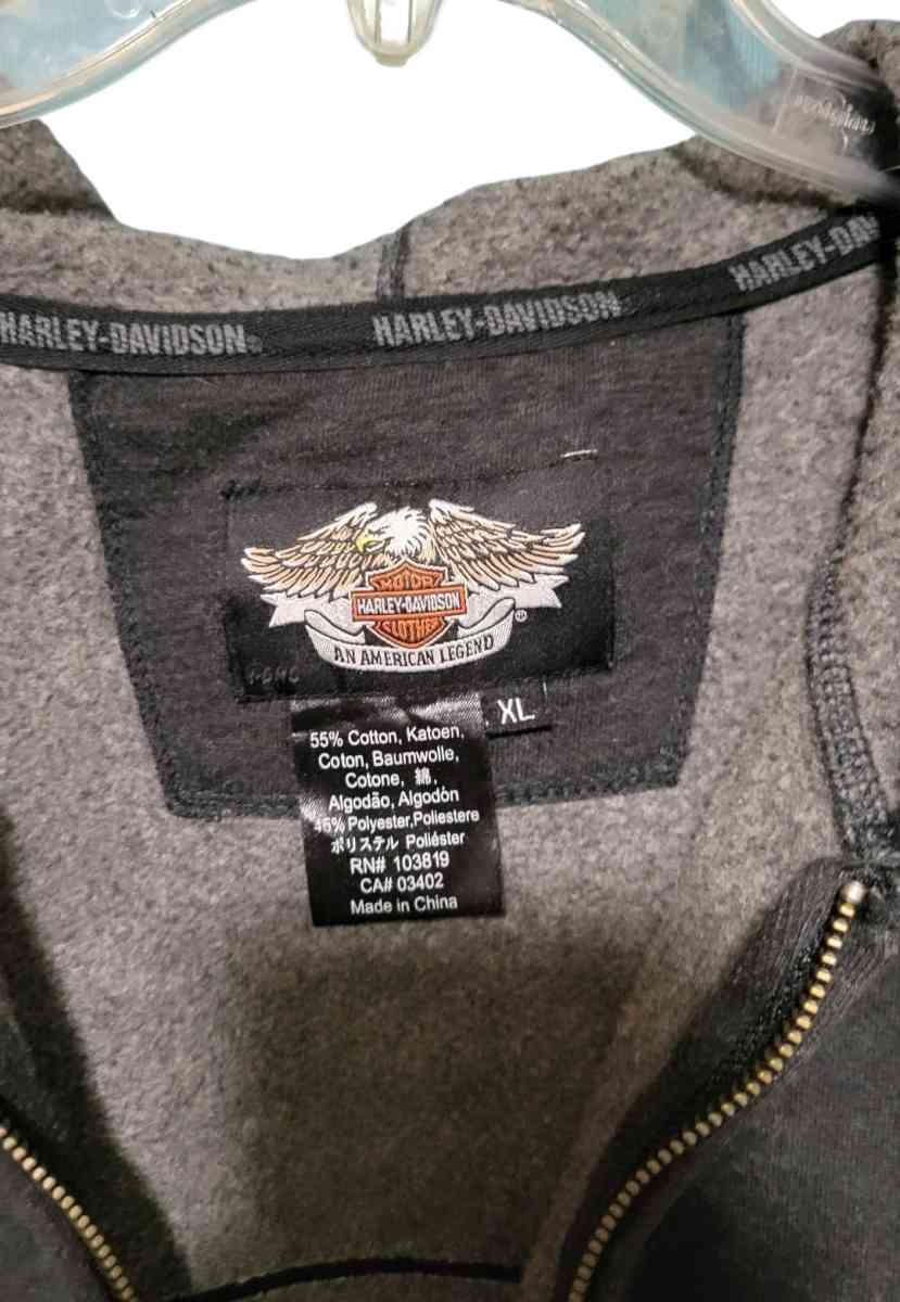 Harley Davidson Hoodie - Rockford, Illinois - FleaMarketBay