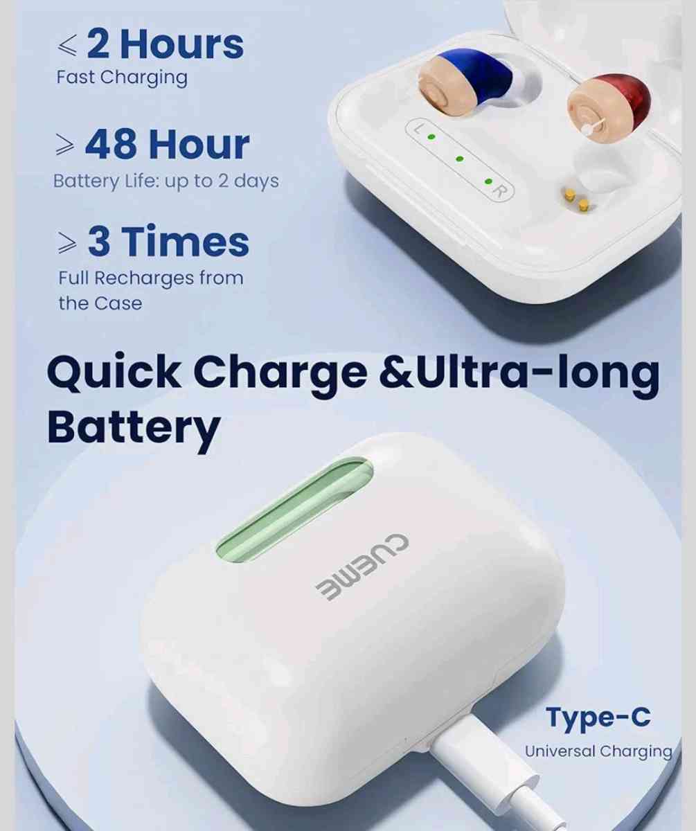 Audfonos OTC recargables - Richmond, Texas - FleaMarketBay