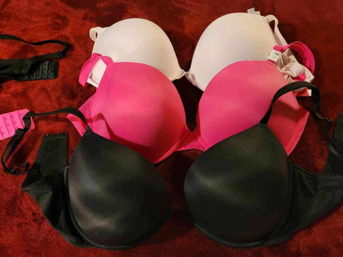 Victoria secret pink extreme push up bras