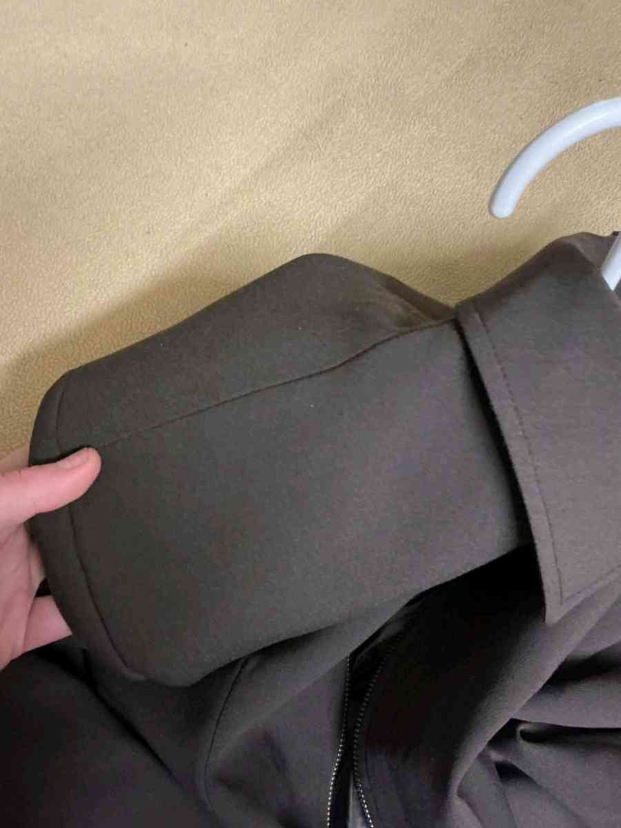 Wonens 11 ASOS Design Chocolate brown cinch zip up blazer - Atlanta, Georgia - FleaMarketBay