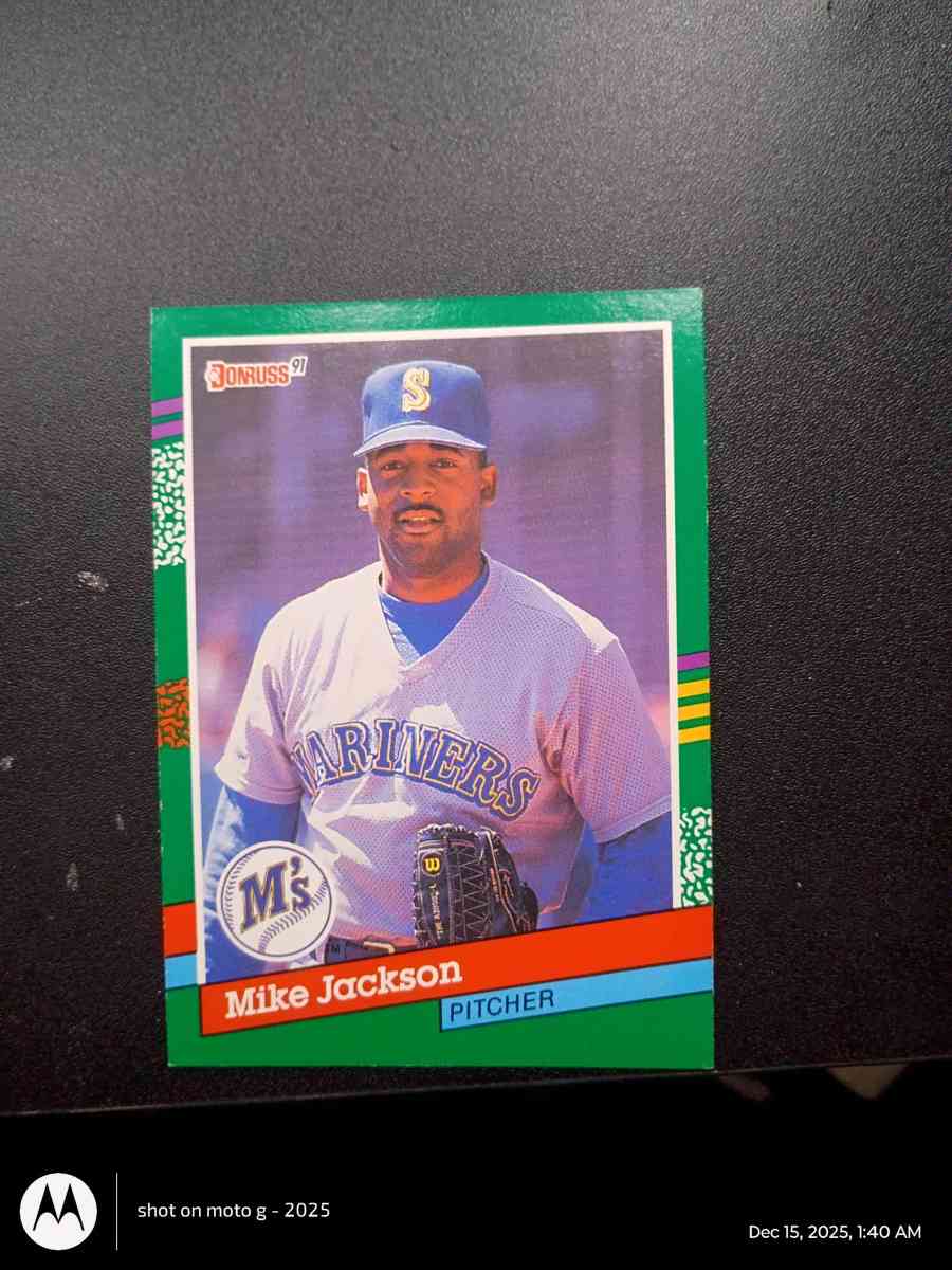 Mike Jackson Baseball Card - Saint Landry, Louisiana