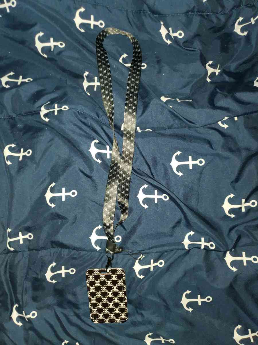 Chanel monogram lanyard ID holder - Chester, Virginia - FleaMarketBay