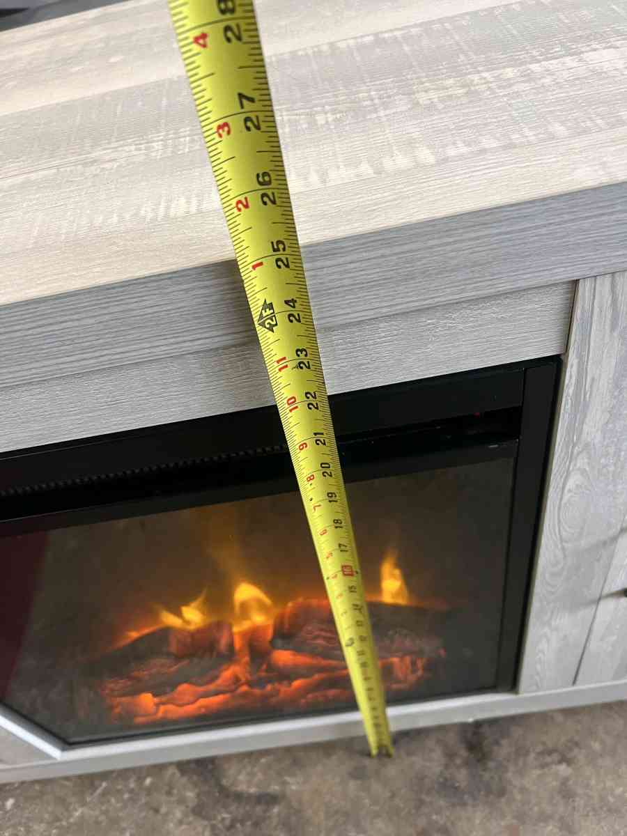 TV stand fire place - Aurora, Illinois - FleaMarketBay