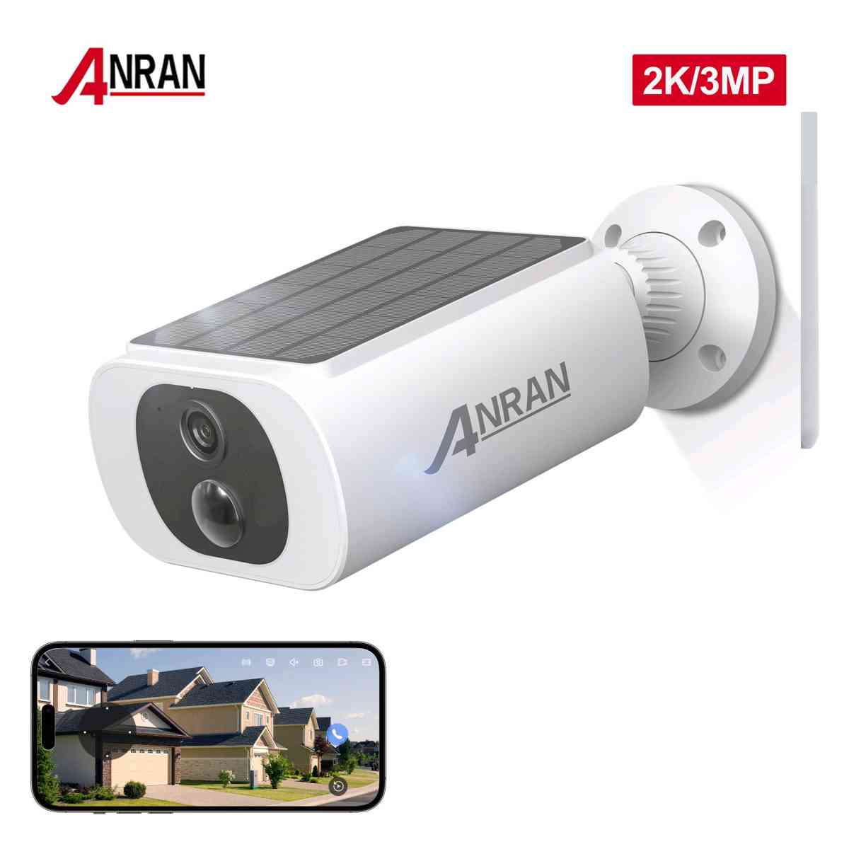 ANRAN Solar Security Cameras Wireless Outdoor - Altamonte Springs, Florida - FleaMarketBay