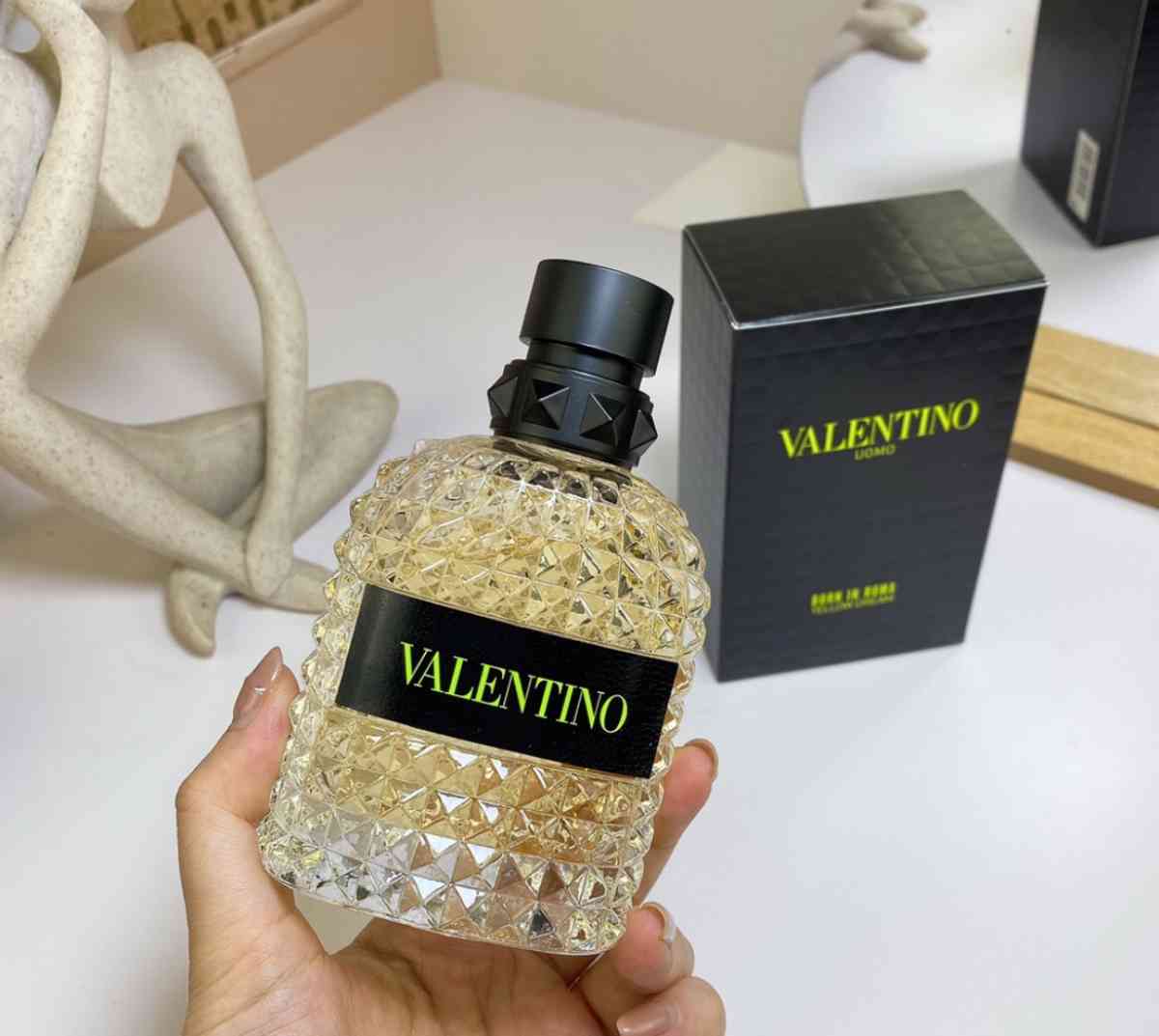 yellow Valentino cologne - Frederick, Maryland - FleaMarketBay