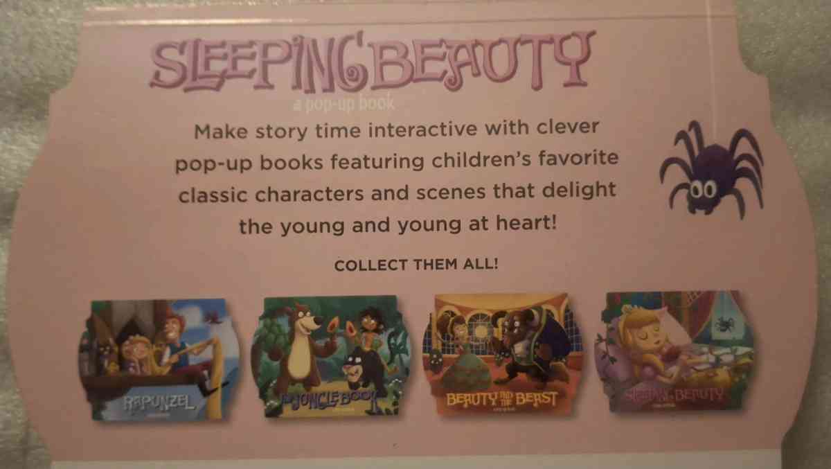 Sleeping Beauty A pop up book - Camden, New Jersey - FleaMarketBay