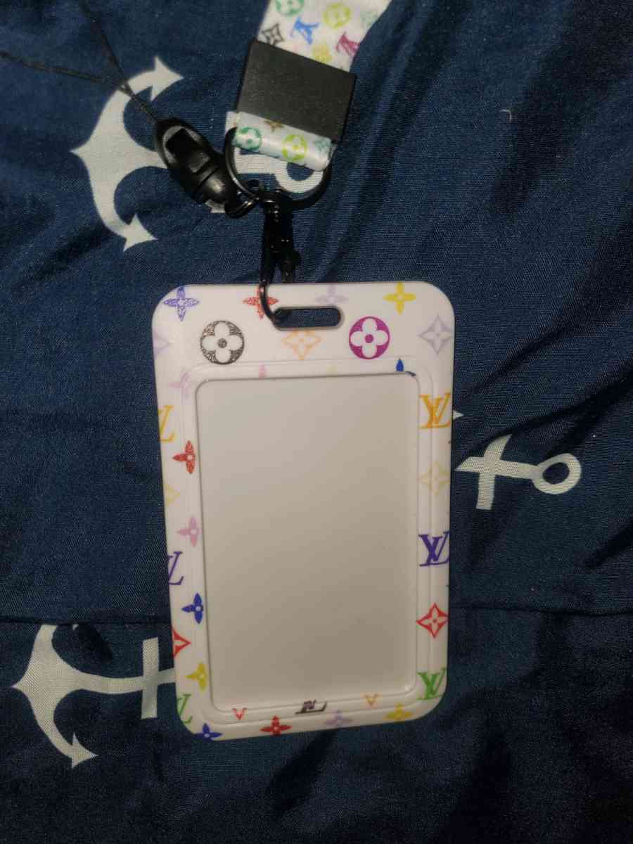 Multicolor Patterned Lanyard with By Louis Vuitton - Chester Gap, Virginia - FleaMarketBay