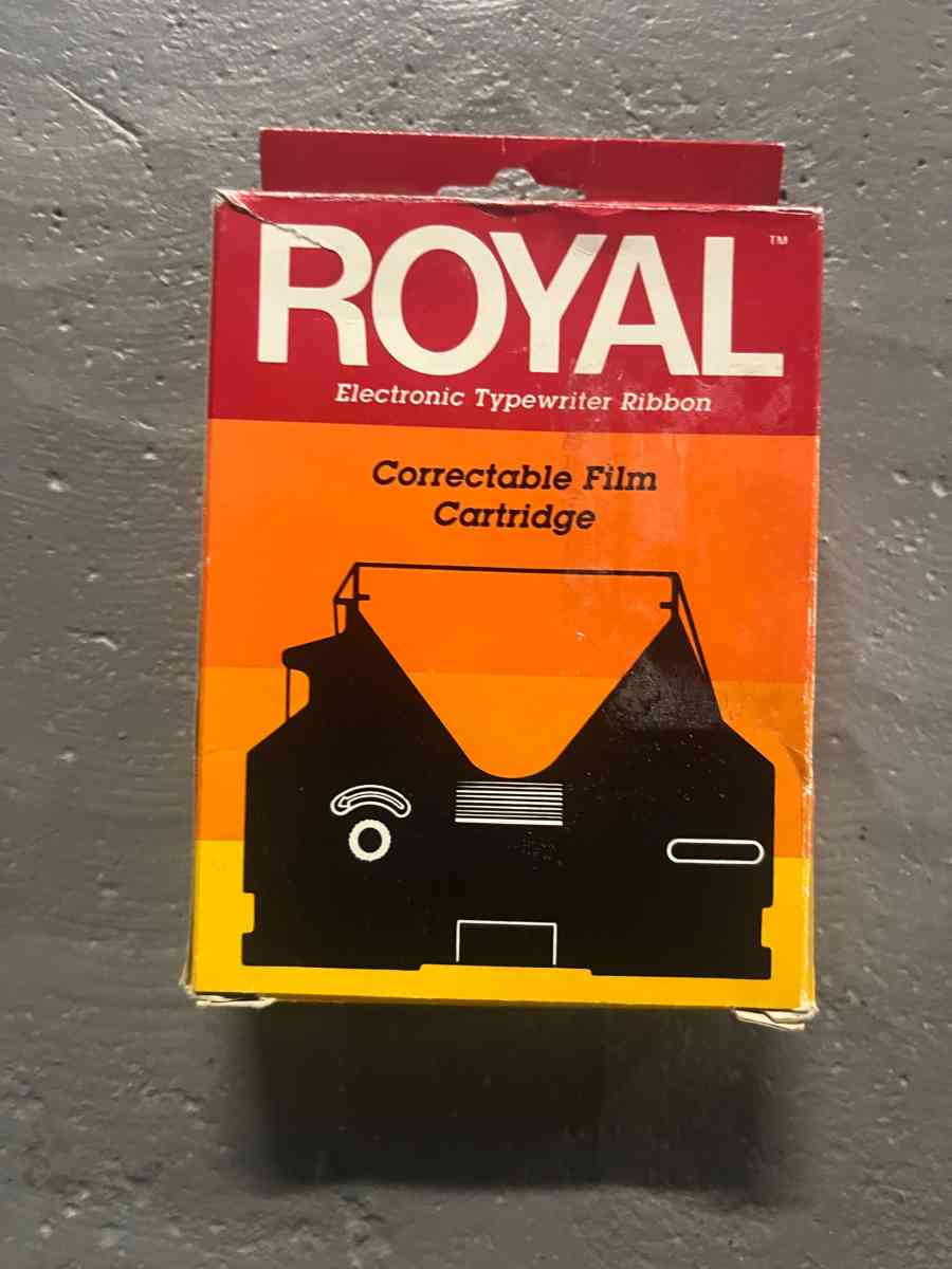 NEW NOS Royal Correctable Film Cartridge Electronic Typewrit
