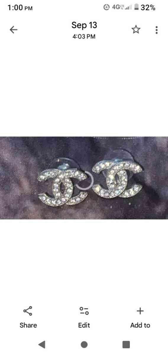 CC stud earrings - Benton, Kentucky