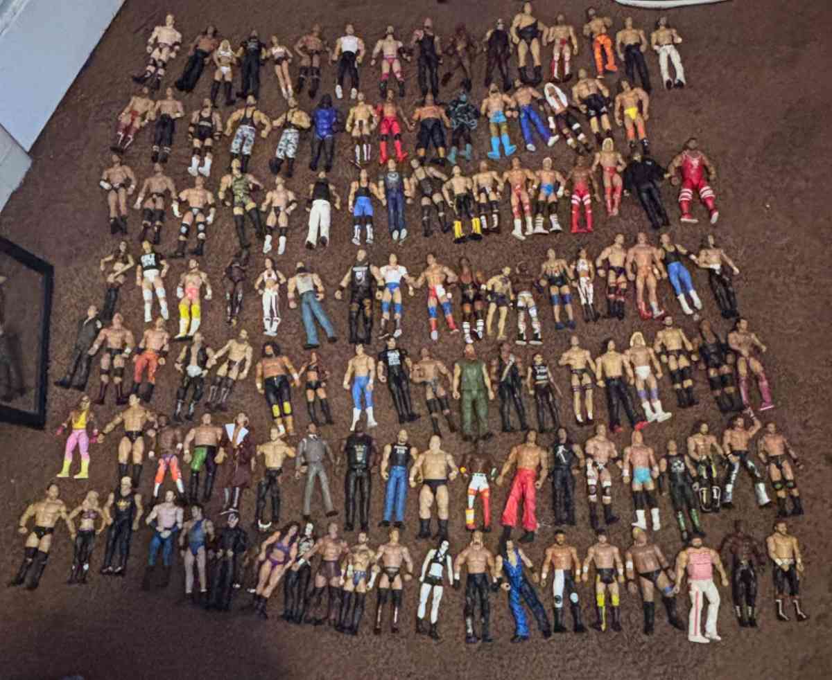 WWE figures - Alicia, Arkansas