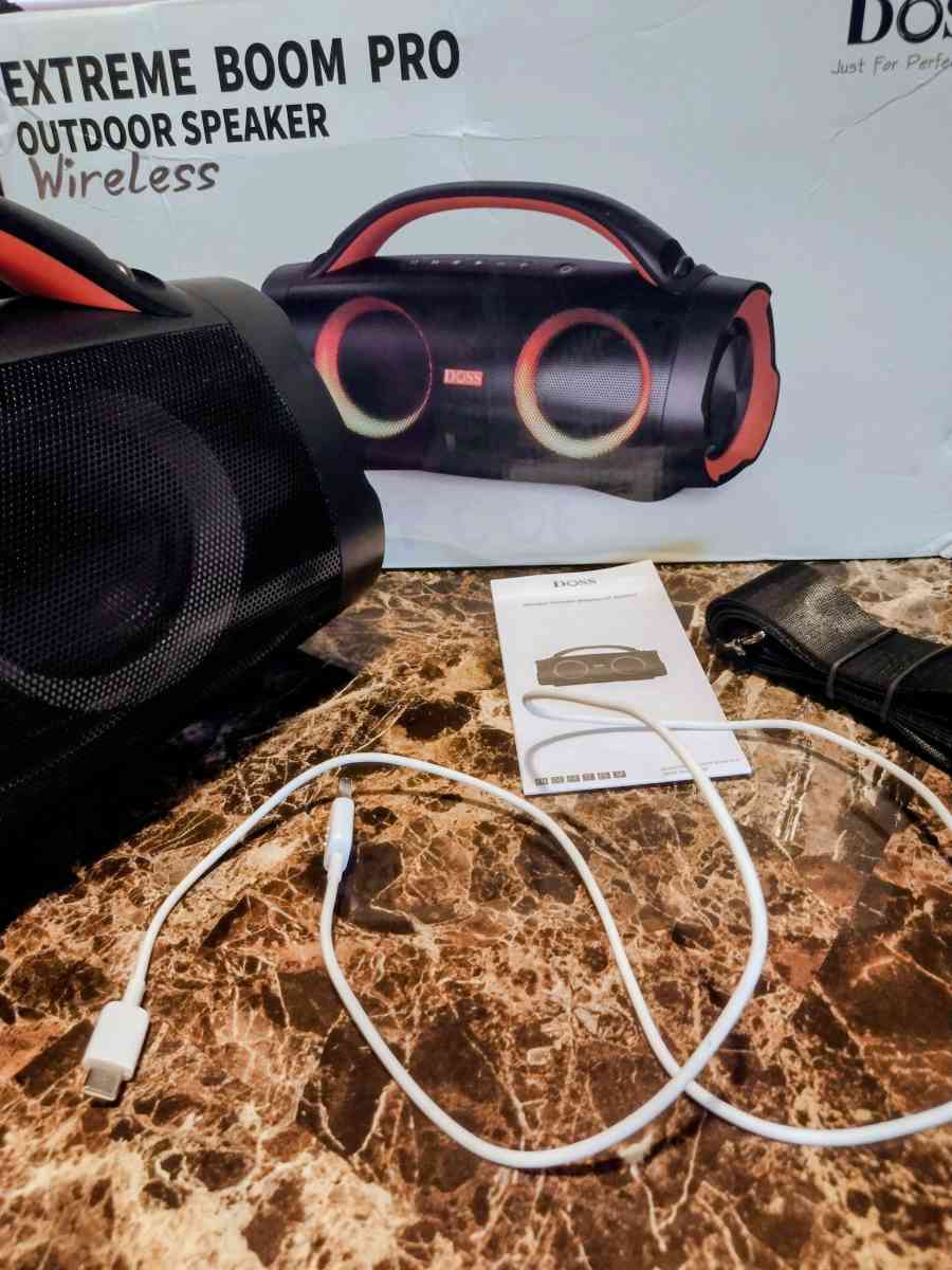 wireless portable extreme boom pro speaker New waterproof - Richton Park, Illinois - FleaMarketBay