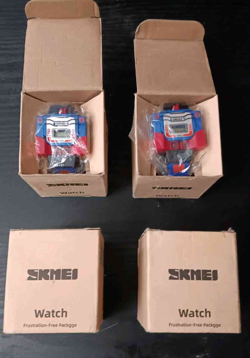 SKMEI DIGITAL TRANSFORMING TOY ROBOT WATCHES - Bronx, New York
