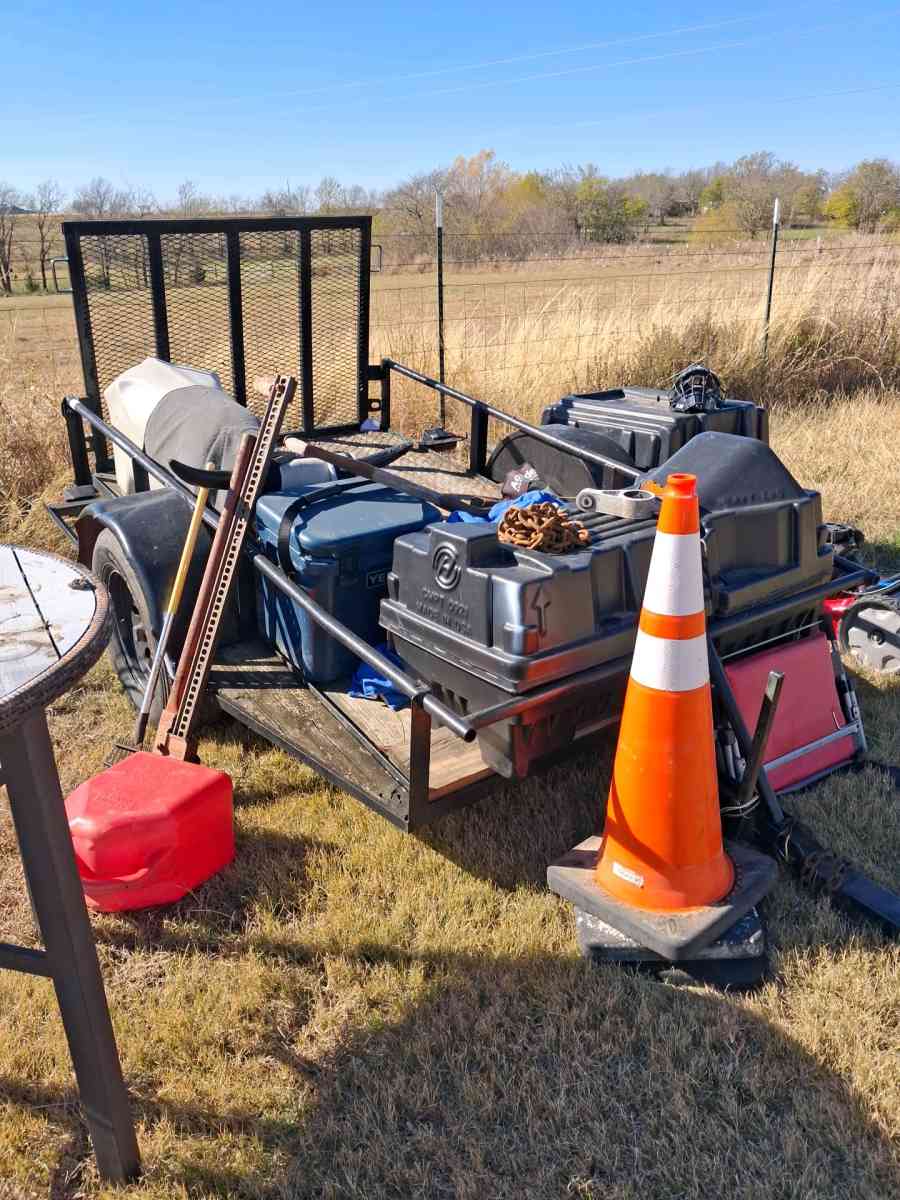 Utility trailer eight by six