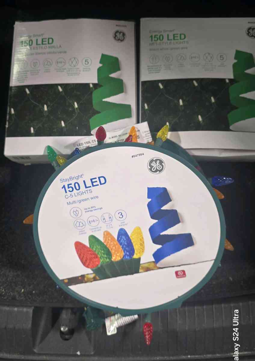 GE LED Net and Reel Lights Set Of 3 - Rio Rancho, New Mexico - FleaMarketBay