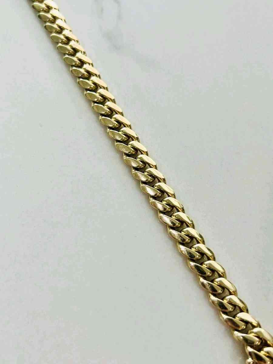 solid 14k gold bracelet - Alden, Illinois - FleaMarketBay