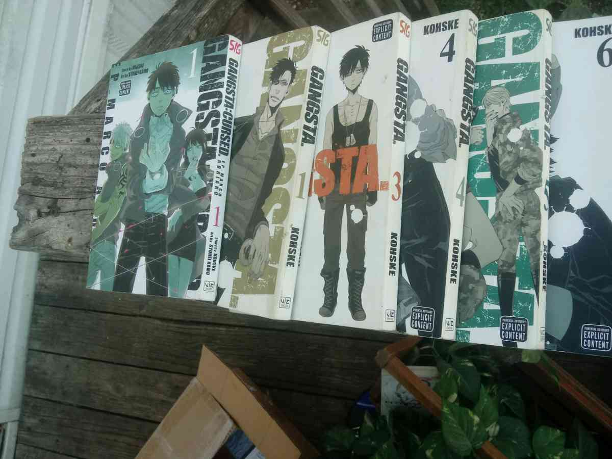 Gangsta manga series and Gangsta Cursed - Ramseur, North Carolina - FleaMarketBay