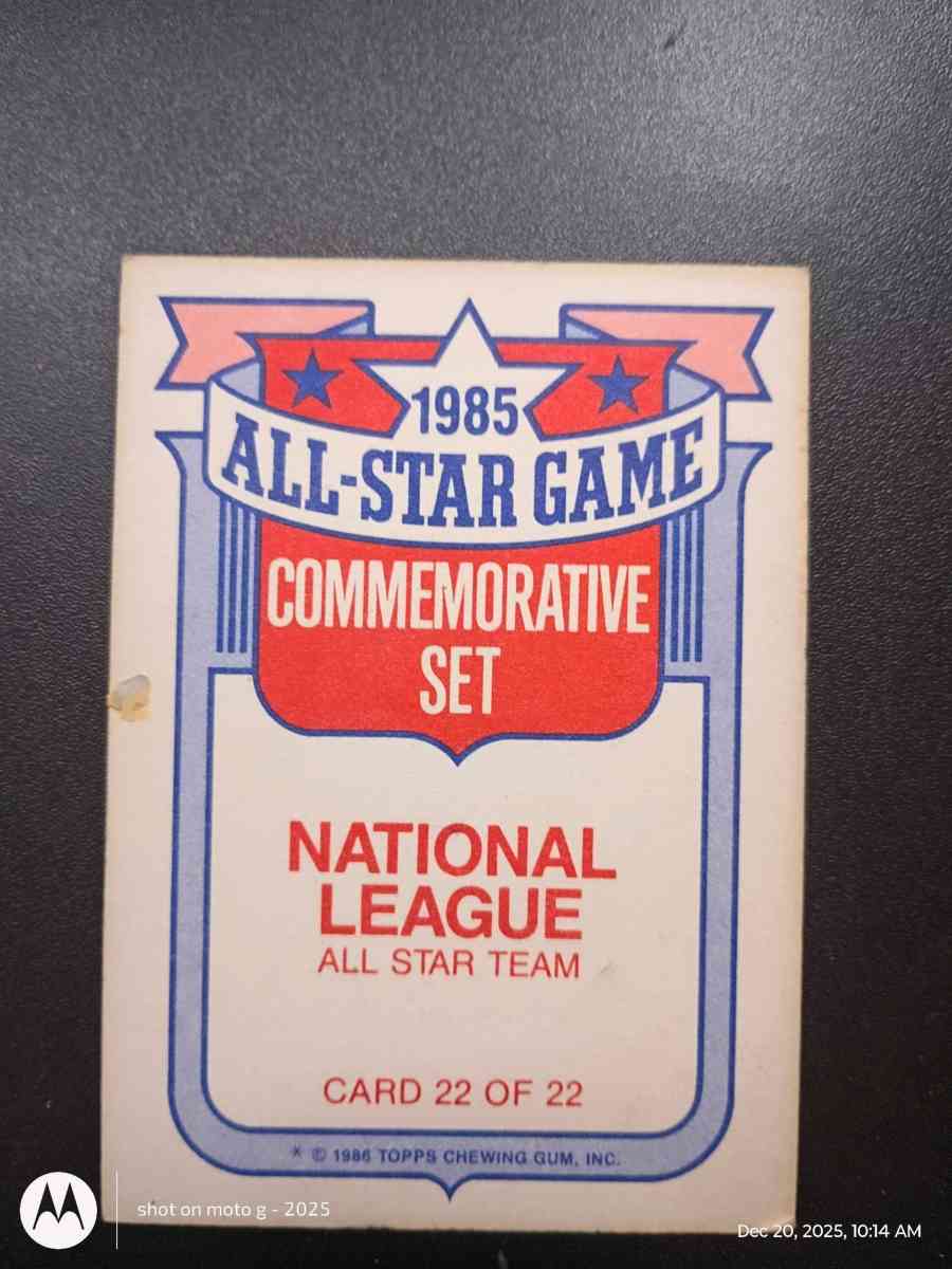 Nation League 1985 All Star Team - Acme, Louisiana - FleaMarketBay