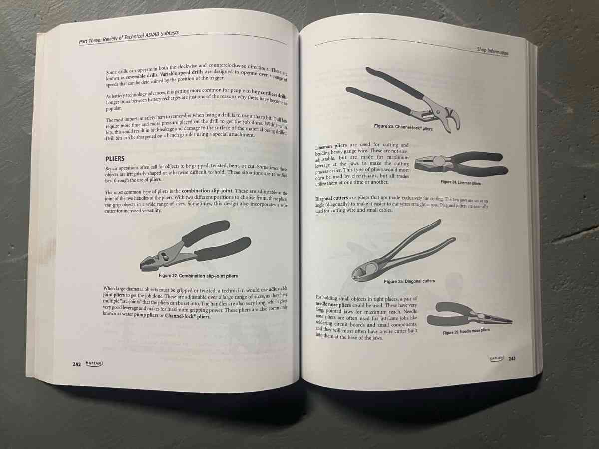 Armed Services Vocational Aptitude Battery ASVAB by Kaplan u - Piscataway, New Jersey - FleaMarketBay