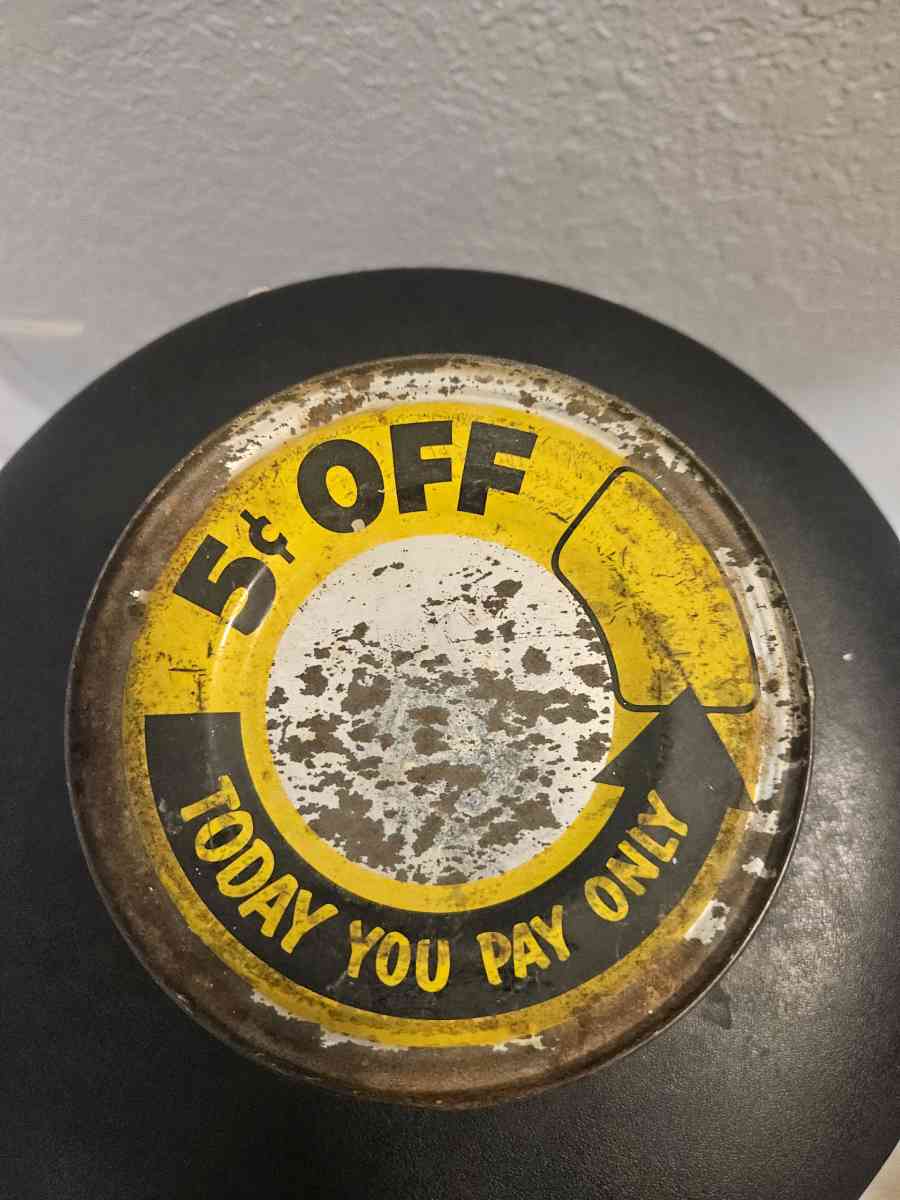 Vintage Hills Bros Tin Coffee Can - Tulsa, Oklahoma - FleaMarketBay