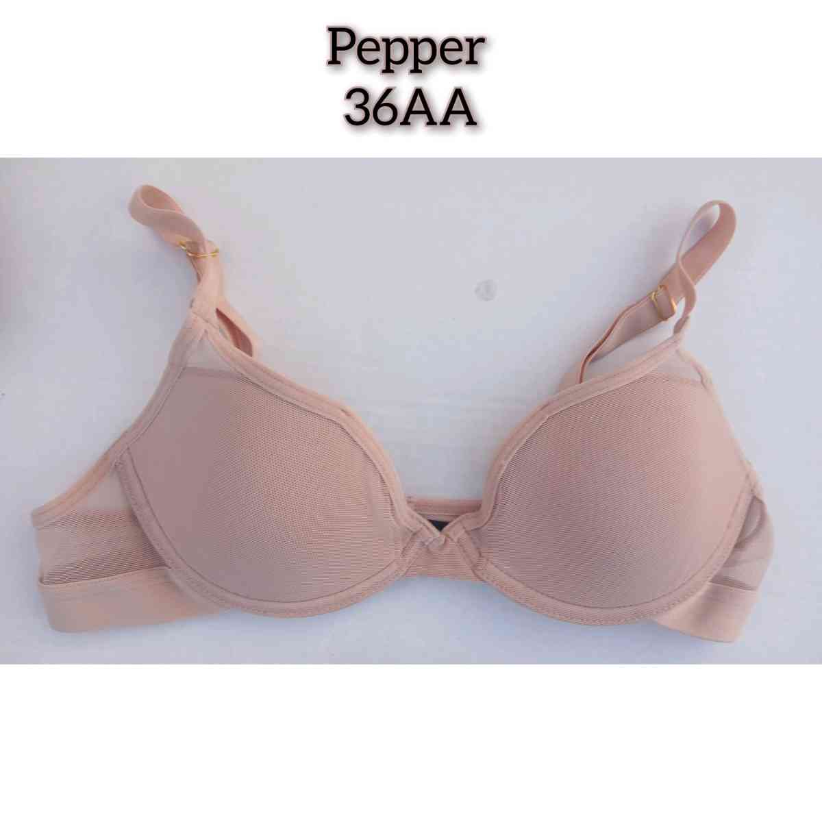 pepper 36AA mesh overlay pink unwire - Lancaster, Ohio