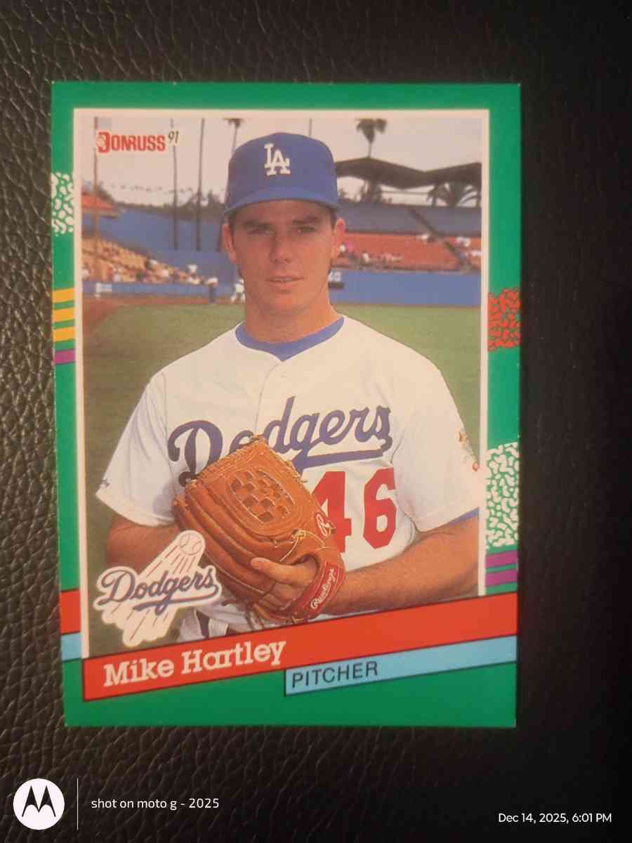 Mike Hartley Baseball Card - Saint Landry, Louisiana