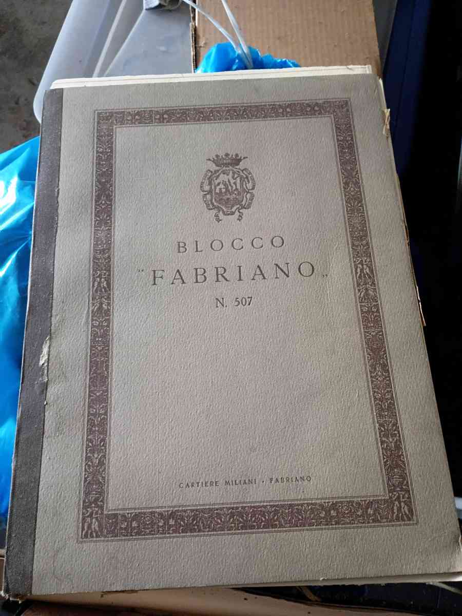 Big Antique Sketchbook and Antique Radio - Columbia, Missouri - FleaMarketBay