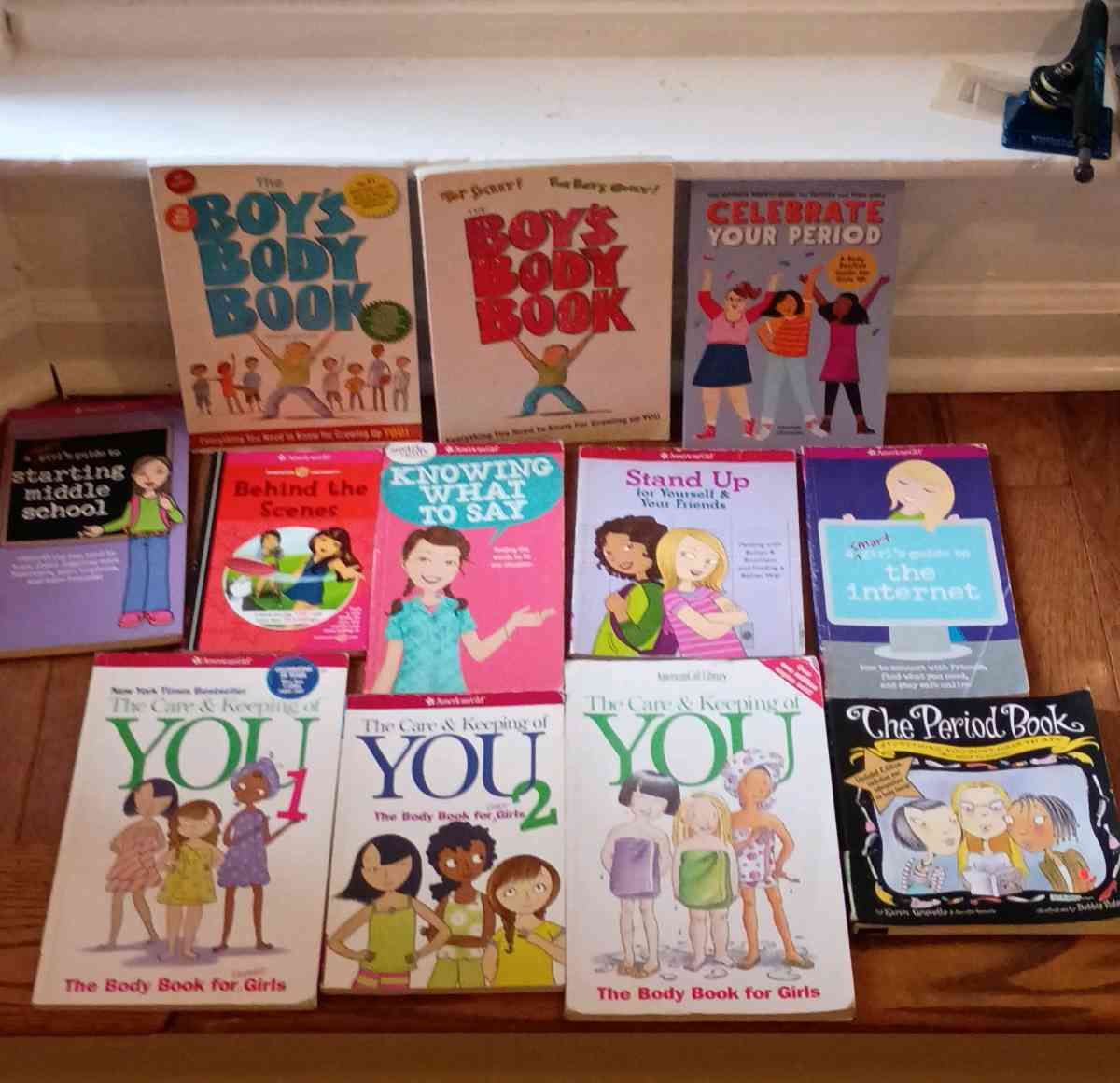 Middle School  Puberty Book Bundle American Girl  More - Philadelphia, Pennsylvania - FleaMarketBay