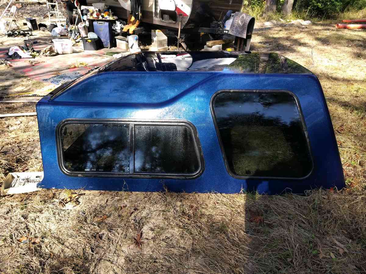 Fiberglass Truck bed cap Camper Shell - New Caney, Texas - FleaMarketBay