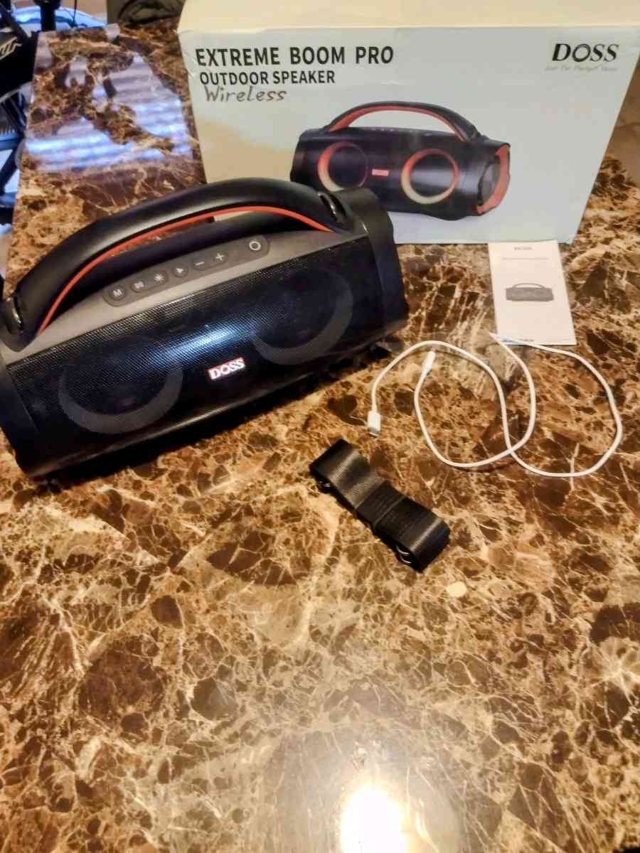wireless portable extreme boom pro speaker New waterproof - Richton Park, Illinois - FleaMarketBay