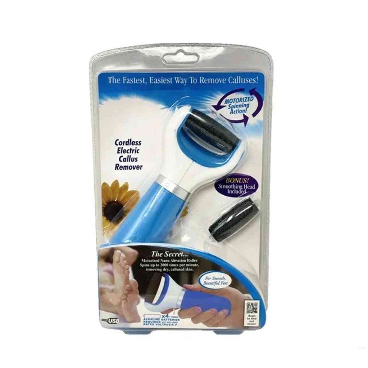 Electronic Foot File Roller Callus Remover USB Cable Include - Columbus, Ohio - FleaMarketBay