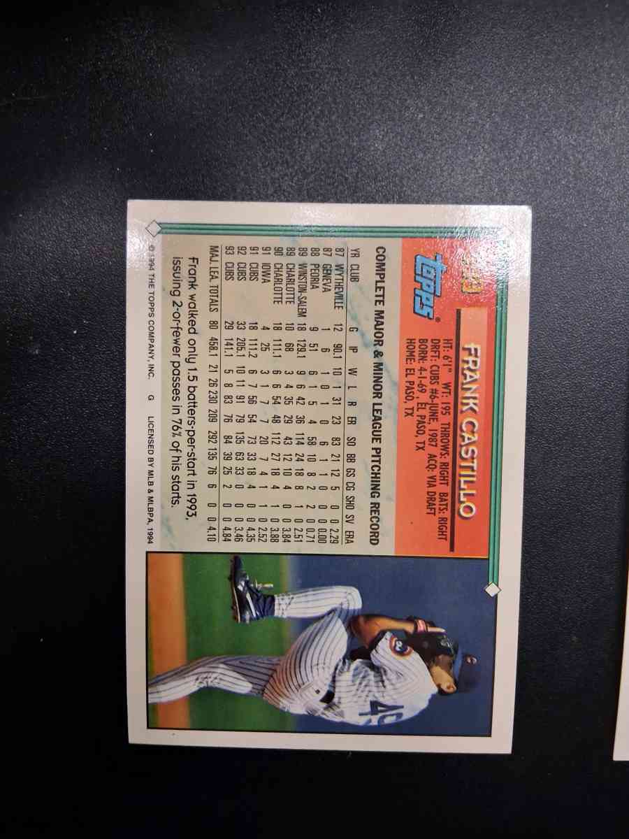 Frank Castillo card 399 - Acme, Louisiana - FleaMarketBay