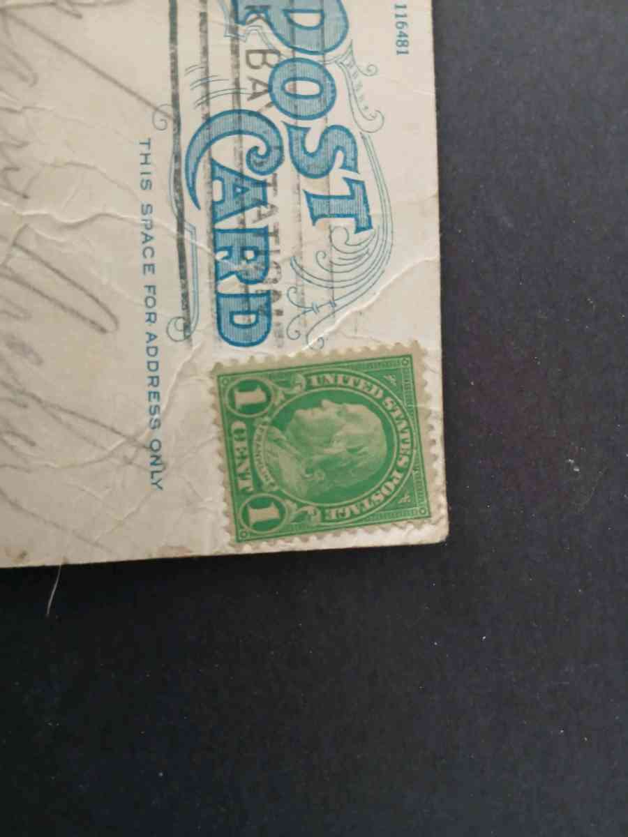 Post Card with rare stamp - Banning, California - FleaMarketBay