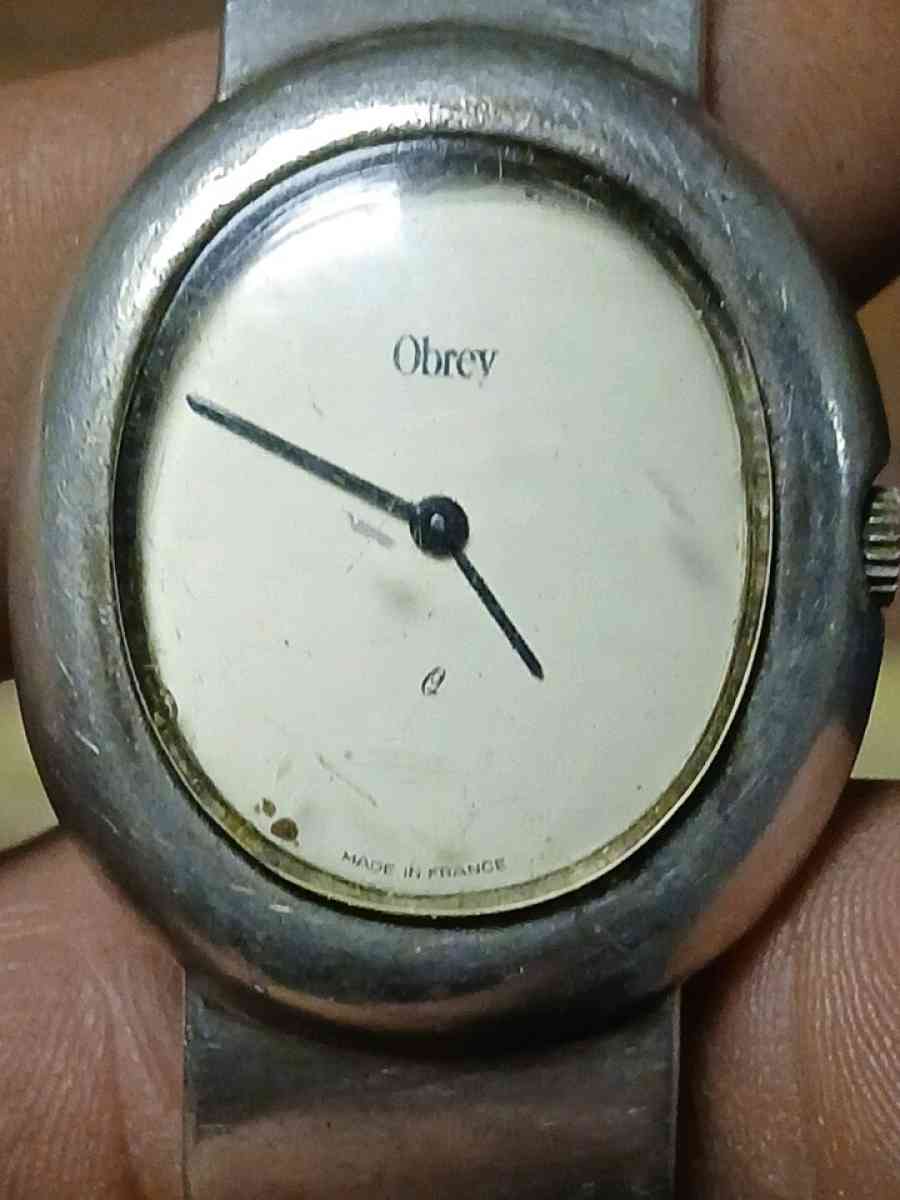Obey silver watch from ParisFrance - Advent, West Virginia - FleaMarketBay
