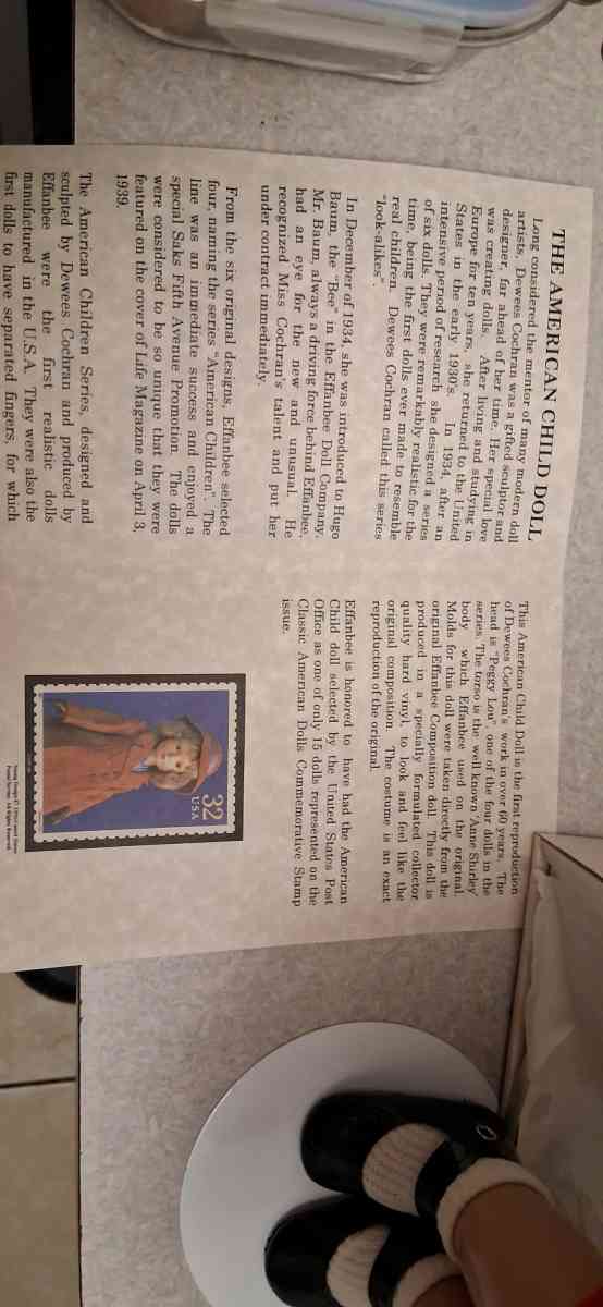 Effanbee American child doll - Hudson, Florida - FleaMarketBay